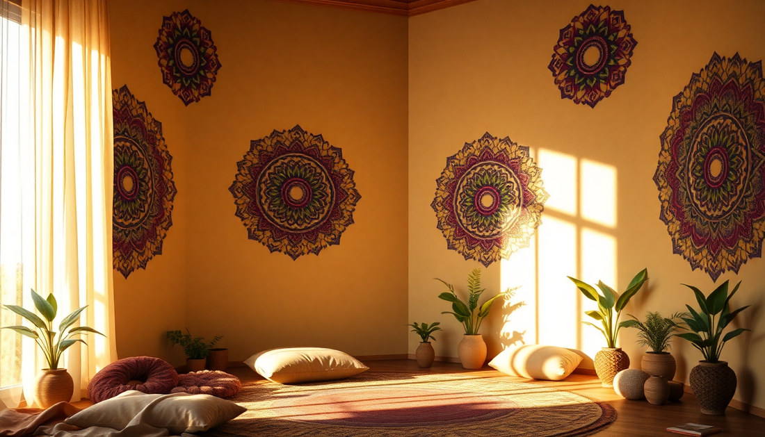 Elevate Your Space: Infusing Spiritual Serenity with Mandala Designs